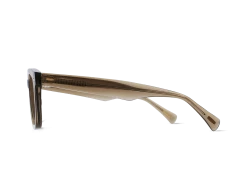 Raen Mens Myles Polarized Sunglasses - Ghost / Vibrant Brown