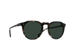 Raen Mens Remmy Polarized Sunglasses - Brindle Tortoise / Green