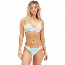 Billabong Rainbow Tide Banded Triangle Bikini Top