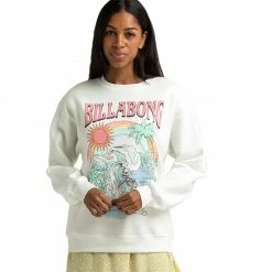 Billabong Ride In Oversized Crewneck Sweatshirt Womens