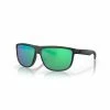 Costa Rincondo Sunglasses (Matte Smoke Crystal/Green Mirror - Polarized) Mens