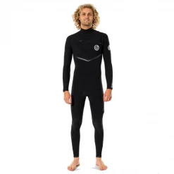 Rip Curl Mens E-Bomb 4/3mm Chest Zip Fullsuit