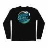 Santa Cruz Mens Wave Dot L/S T-Shirt