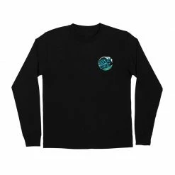 Santa Cruz Mens Wave Dot L/S T-Shirt