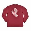 Santa Cruz Mens Decoder Hand L/S Pocket T-Shirt