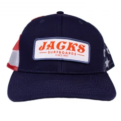 Jack's Surfboards Stripes Trucker Hat