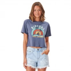 Rip Curl Womens Sunny Paradise Crop S/S Tee