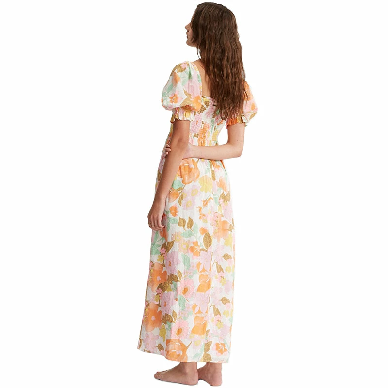 Billabong Super Sweet Maxi Dress Womens 4 Billabong Super Sweet Maxi Dress Womens