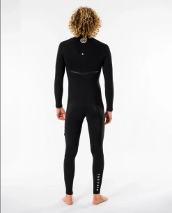 Rip Curl Mens E-Bomb 4/3mm Chest Zip Fullsuit