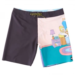 Kids Boys (8-16) The Simpsons X Billabong Simpsons Family Couch Pro Boardshorts