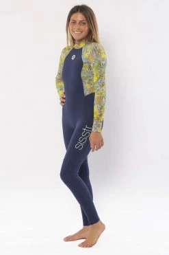 Sisstrevolution Kids Youth Summer Seas 3/2mm Back Zip Fullsuit