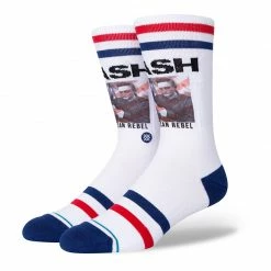 Mens Stance Johnny Cash American Rebel Crew Socks