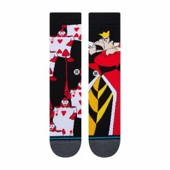 Mens Stance Alice In Wonderland Off With Their Heads Socks