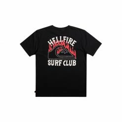 Stranger Things X Quiksilver Hell Fire Surf Club S/S T-Shirt Mens