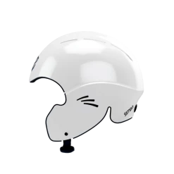 Sentinel Simba Helmet Pearl White – No Side Logo Surf