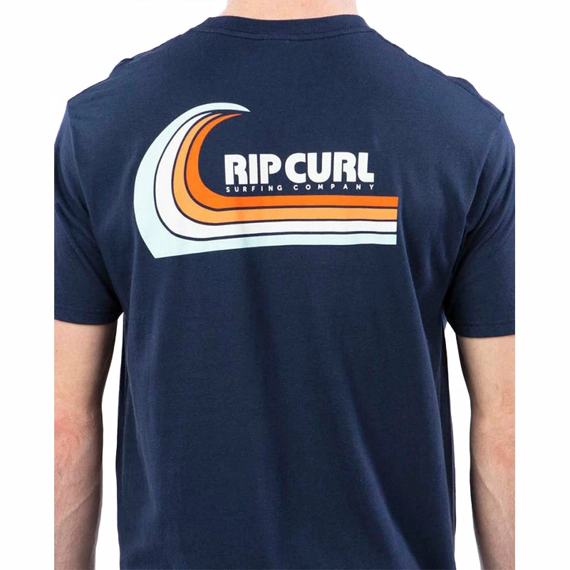 Rip Curl Mens Surf Revival Wave S/S Tee 3 Rip Curl Mens Surf Revival Wave S/S Tee