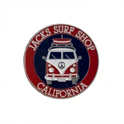 Jack's Surfboards Surfari Enamel Magnet