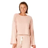 Rip Curl Womens Cozy Crop Crew Neck Fleece