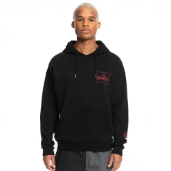 Mens Stranger Things X Quiksilver Upside Down Pullover Hoodie