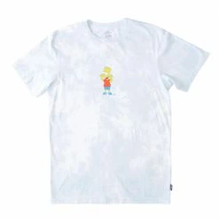 Mens The Simpsons X Billabong Bart Tie-Dye Short Sleeve Tee