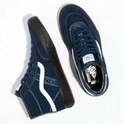 Vans Mens Crockett High Shoe - VCU Navy/Black