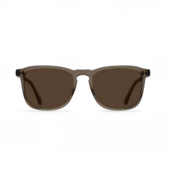 Raen Wiley Polarized Sunglasses - Ghost / Vibrant Brown