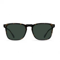 Raen Wiley Polarized Sunglasses - Brindle Tortoise / Green Mens
