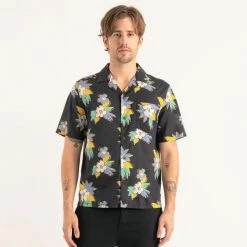 Banks Journal Islands Woven S/S Shirt Mens
