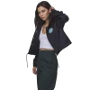 HUF Womens Women's Hi-Fi Crop Coaches Jacket 2 HUF Womens Women's Hi-Fi Crop Coaches Jacket