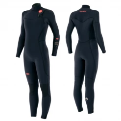 Women's Manera Meteor Magma 5/4/3mm Chest Zip Fullsuit Womens
