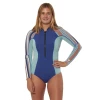Women's Sisstrevolution Summer Seas 1mm Long Sleeve Cheeky Springsuit