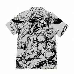 HUF Men's X-Men Resort Button Shirt