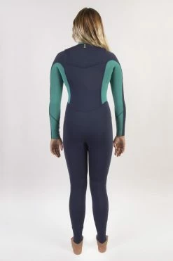 Sisstrevolution Girls Sissterevolution 4/3mm 7 Seas Chest Zip Fullsuit