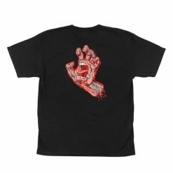 Santa Cruz Kids (6-16) Youth Decoder Hand S/S T-Shirt