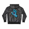 Santa Cruz (6-16) Youth Screaming Hand Hooded Windbreaker Jacket