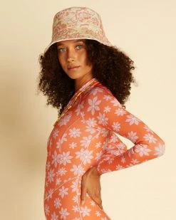 Wrangler X Billabong Sunny Daze Bucket Hat Womens 7 Wrangler X Billabong Sunny Daze Bucket Hat Womens