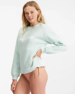 Billabong Womens California Trip Crewneck Sweatshirt