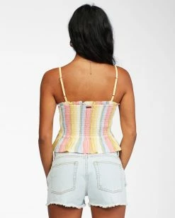 Billabong Womens Keep Your Cool Woven Crop Top