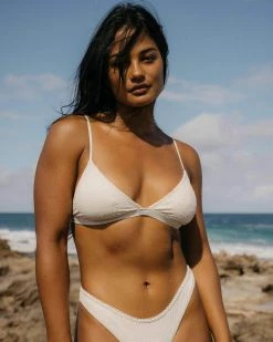 Womens Wrangler X Billabong Eye-Lit Your Fire Triangle Swim Top