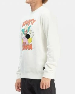 Mens Billabong X The Simpsons Krusty Crewneck 7 Mens Billabong X The Simpsons Krusty Crewneck