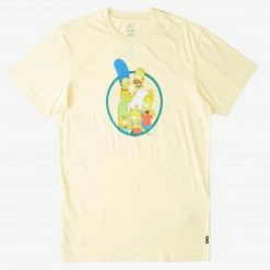 Mens The Simpsons X Billabong Family S/S Tee