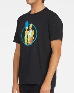 Mens The Simpsons X Billabong Family S/S Tee