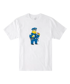 The Simpson X Billabong Wiggum S/S T-Shirt Mens
