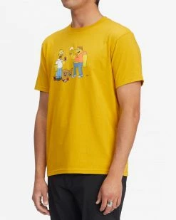 The Simpsons X Billabong Duff Buds Organic S/S T-Shirt Mens 8 The Simpsons X Billabong Duff Buds Organic S/S T-Shirt Mens