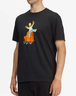 The Simpsons X Billabong Duff Homer Organic S/S T-Shirt