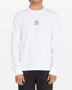 Mens The Simpsons X Billabong Family Long Sleeve Tee