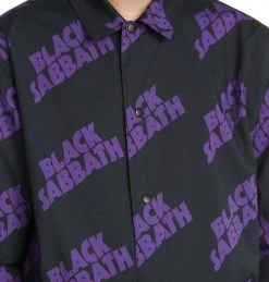 Mens Men's DC X Black Sabbath Shell Coaches Jacket