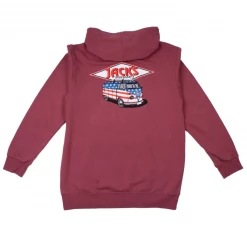 Jack's Surfboards Ameribus Pigment Dyed Pullover Hoodie