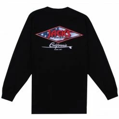 Jack's Surfboards American Diamond Long Sleeve Tee Mens