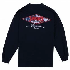 Jack's Surfboards American Diamond Long Sleeve Tee Mens